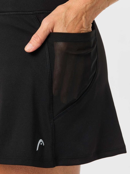 Head Womens Summer Crosscourt Mesh Panel Skirt