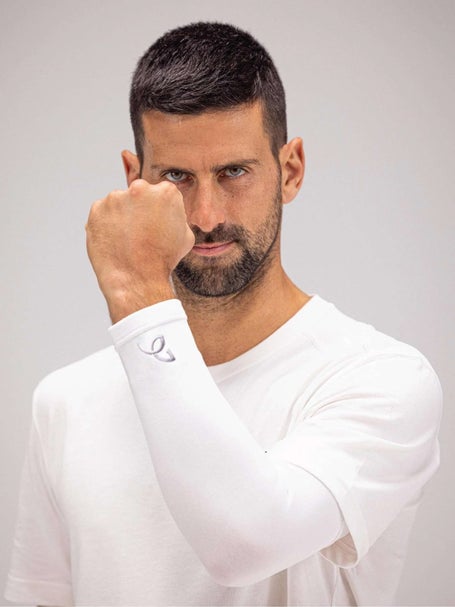 Incrediwear Novak Djokovic Arm Sleeve - White