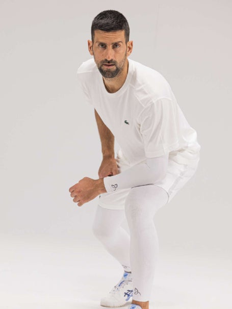 Incrediwear Novak Djokovic Leg Sleeve (Pair) - White