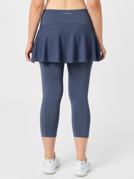 InPhorm Womens Shadow Zoe Capri Skirt