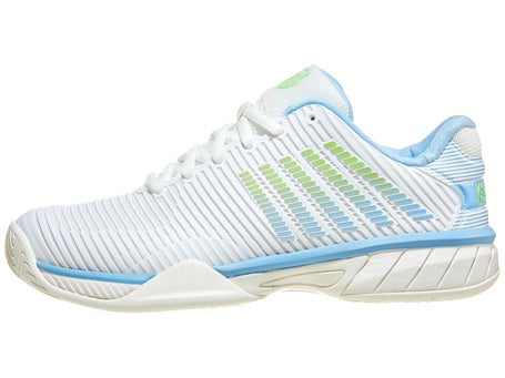 KSwiss Hypercourt Express 2 Wh/Blue/Green Junior Shoes