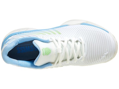 KSwiss Hypercourt Express 2 Wh/Blue/Green Junior Shoes