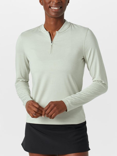 JOOLA Womens Core 1/4 Zip Pullover - Grey