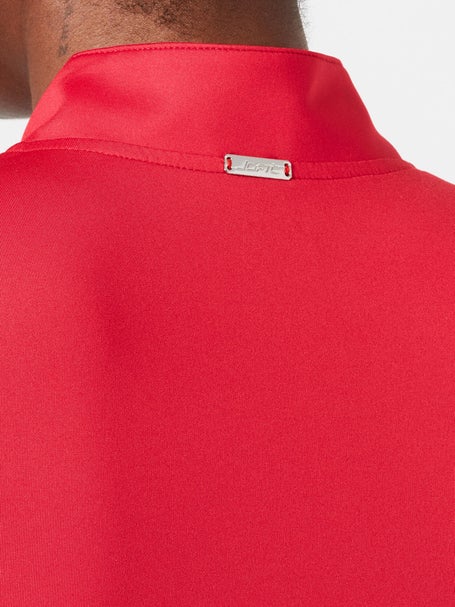 Jofit Womens Cranberry Cosmo Cutaway Placket Tank