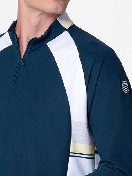 KSwiss Mens Peacoat Forge Quarter Zip