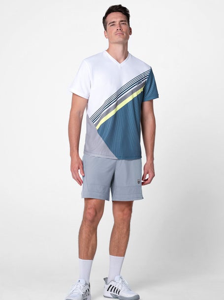 KSwiss Mens Peacoat Influx V-Neck Top