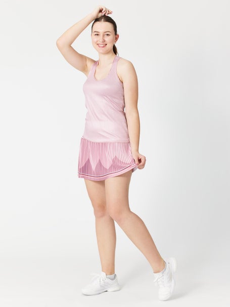 KSwiss Womens Autumn Pleated V-Neck Tank