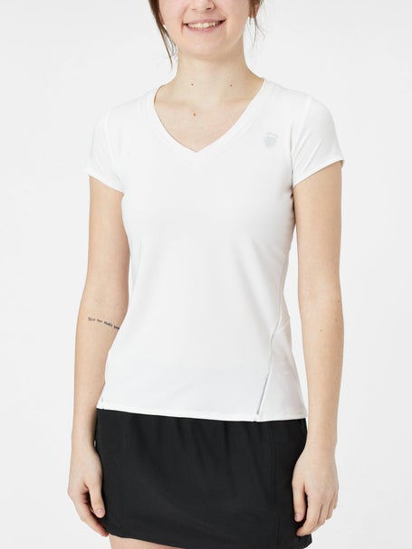 KSwiss Womens K-Core Excel V-Neck Top