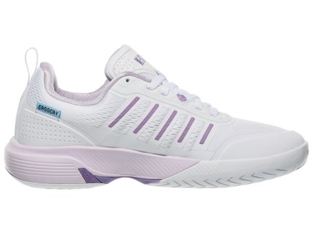 KSwiss Ultra Court Womens Pickleball Shoes Wh/Purple