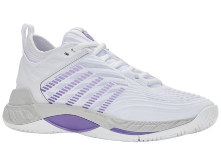 KSwiss Hypercourt Supreme 2 White/Purple Womens Shoes