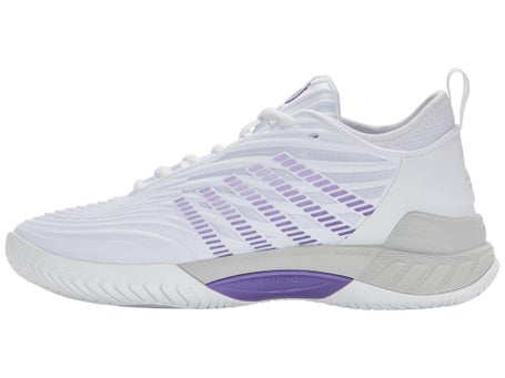 KSwiss Hypercourt Supreme 2 White/Purple Womens Shoes