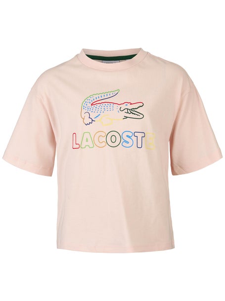 Lacoste Girls Fall Graphic Croc T-Shirt
