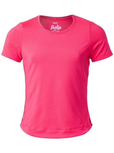 Lucky in Love Girls Core Dynamic Cap-Sleeve - Coral