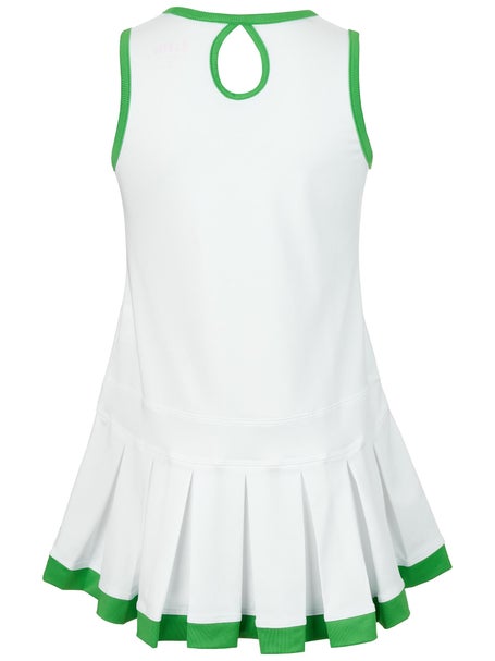Li Mi Girls Beverly Hills Swing Keyhole Pleat Dress