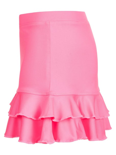 Li Mi Girls Beverly Hills Swing Double Ruffle Skirt
