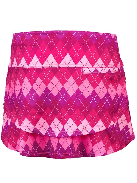 Lucky In Love Girls Diamond Court Tier Skirt