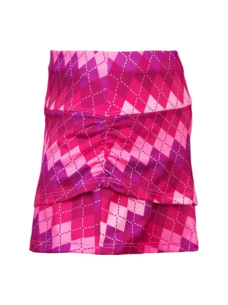 Lucky In Love Girls Diamond Court Tier Skirt