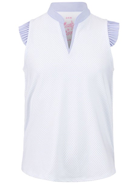 Lucky in Love Girls Lovely Pleat Tank