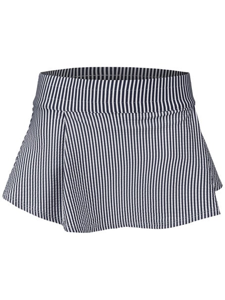 Lucky In Love Girls Core Seersucker Skirt - Navy