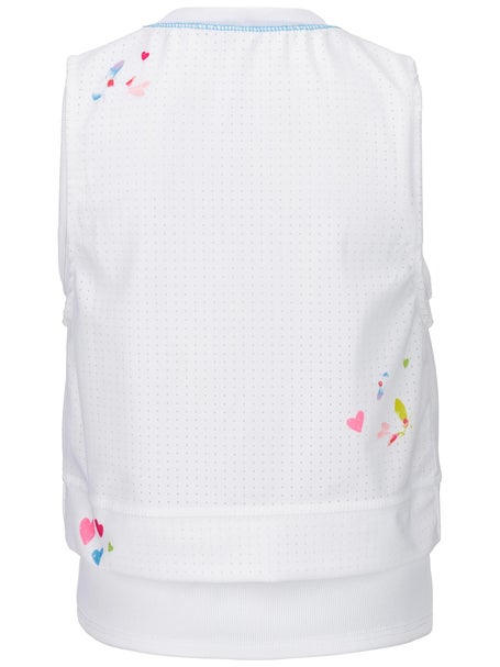 Lucky in Love Girls Tropical Beautiful Bloom Tank