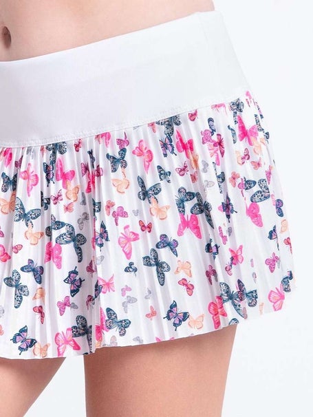 Lucky In Love Girls Novelty Wing Shot Pleat Skirt