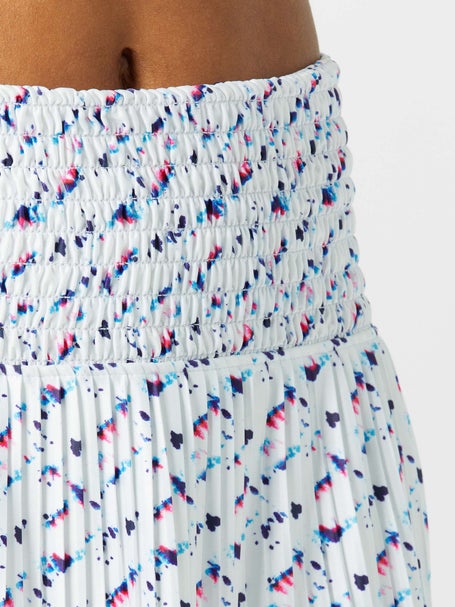 Lucky in Love Womens Long Cool Vibes Smocked Skirt