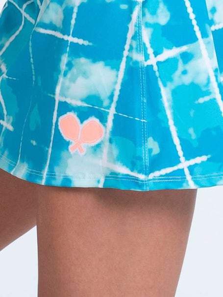 Lucky in Love Womens Wave Rider Pickleball Skirt