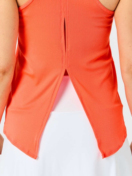 Lucky in Love Womens Shockin Revive Tie Back Tank