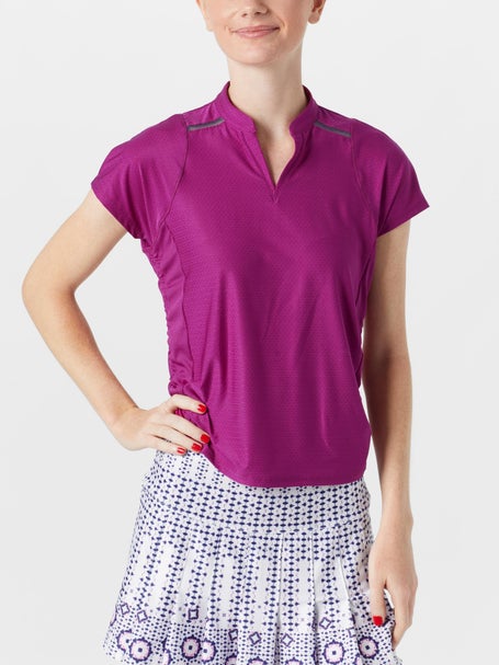 Lucky In Love Womens Berry Buzz Shimmer On Top
