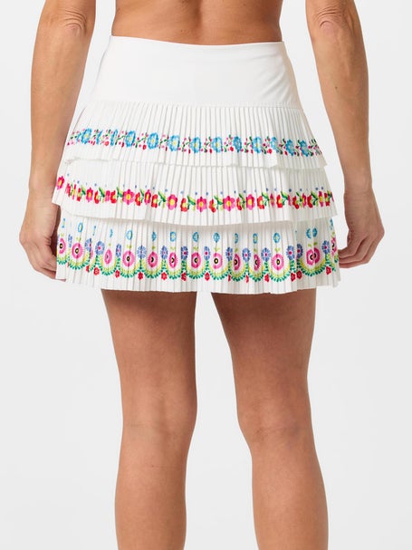 Lucky in Love Womens Blossom Pleat Skirt