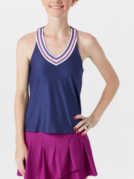 Lucky In Love Womens Berry Sweet Tank