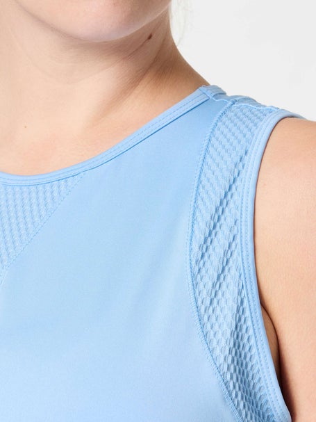 Lucky In Love Womens Blues Serve Up Tank