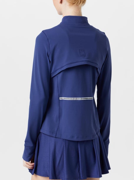 Lucky In Love Womens Berry Buzz High Neck Zip Jacket
