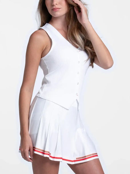Lucky in Love Womens Clubhouse Match Point Vest Tank
