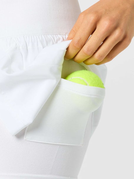 Lucky In Love Womens Cargo Pocket Wrap Skirt - White
