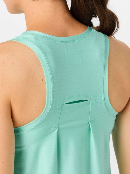 Lucky In Love Womens Eyelet Goddess Tank