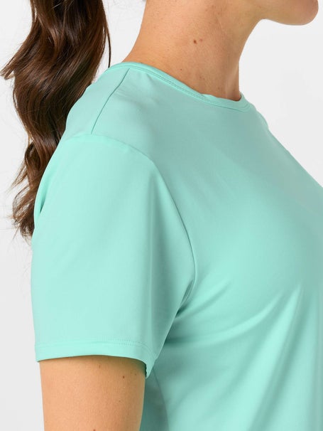 Lucky In Love Womens L-UV Power Box Top - Capri