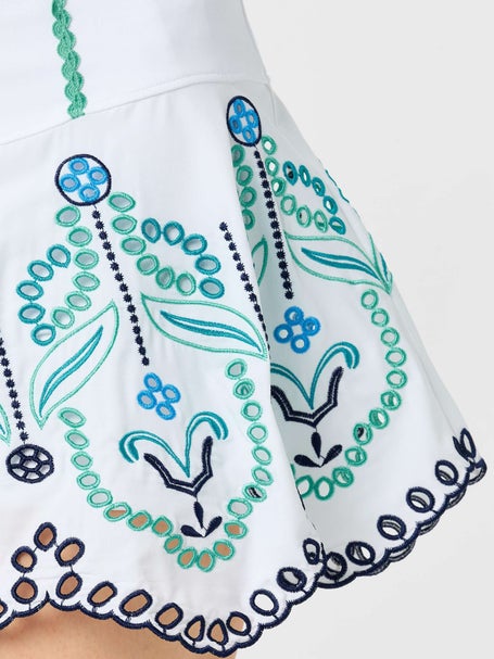 Lucky In Love Womens Eyelet You Win Skirt