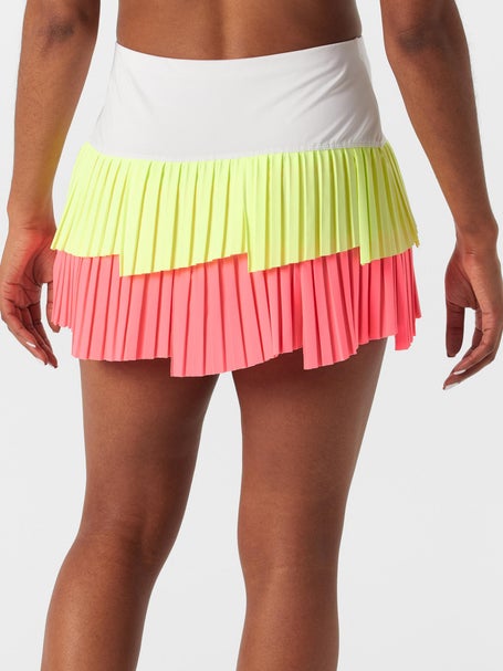 Lucky In Love Womens Sunset Spin Fly Pleat Skirt