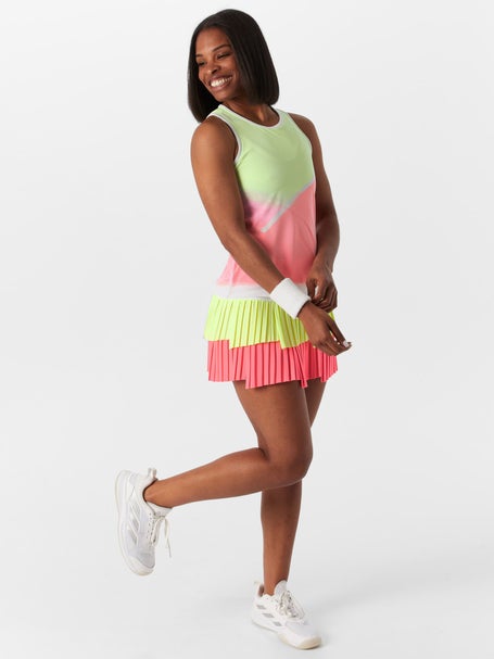 Lucky In Love Womens Sunset Spin Fly Pleat Skirt