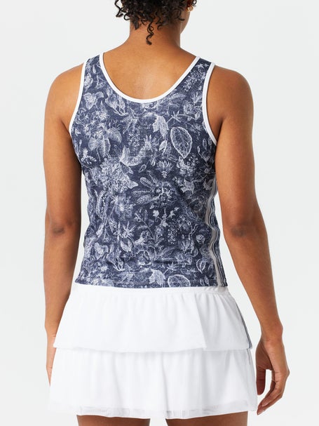 Lucky in Love Womens Electric Fonce Toile Tank