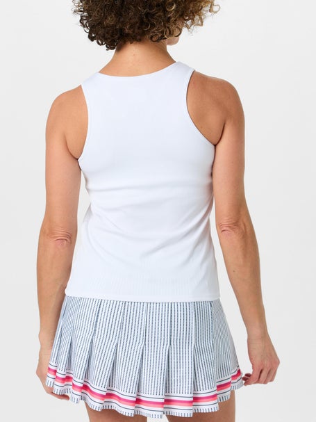 Lucky in Love Womens Glow Set Stripe Tank