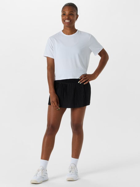 Lucky In Love Womens L-UV Power Box Top - White