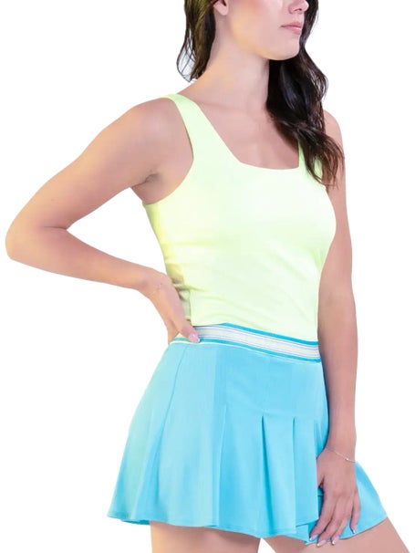 Lucky in Love Womens Lavish Lane Squared Up Tank