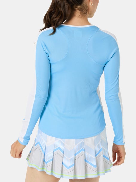 Lucky in Love Womens Lavish Lane Topsin Long Sleeve