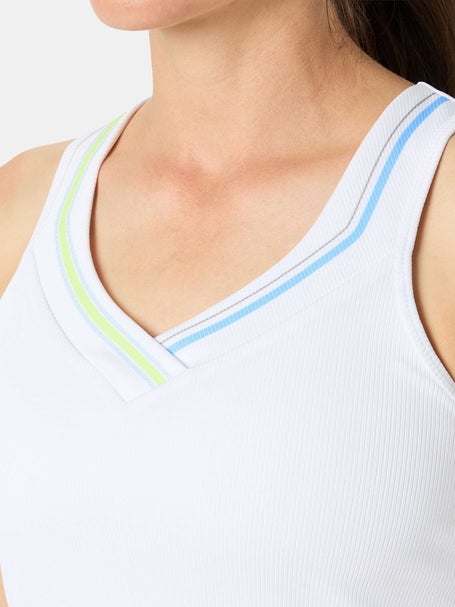 Lucky in Love Womens Lavish Lane Stripe Tank