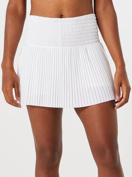 Lucky in Love Womens L-UV Long Smock Skirt - White