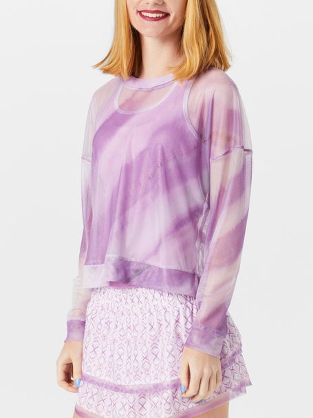 Lucky In Love Womens Mystic Petal Long Sleeve
