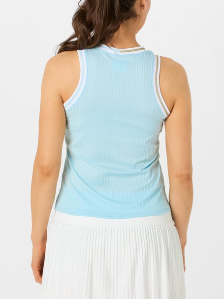 Lucky in Love Womens Riviera Breeze Wave Tank