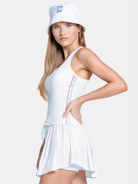 Lucky In Love Womens Revival Rib Tank